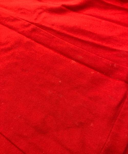 COMME des GARCONS（コムデギャルソン）COMME des GARCONS (コムデギャルソン) デザインカラーウールワンピース レッド サイズ:Sの古着・服飾アイテム