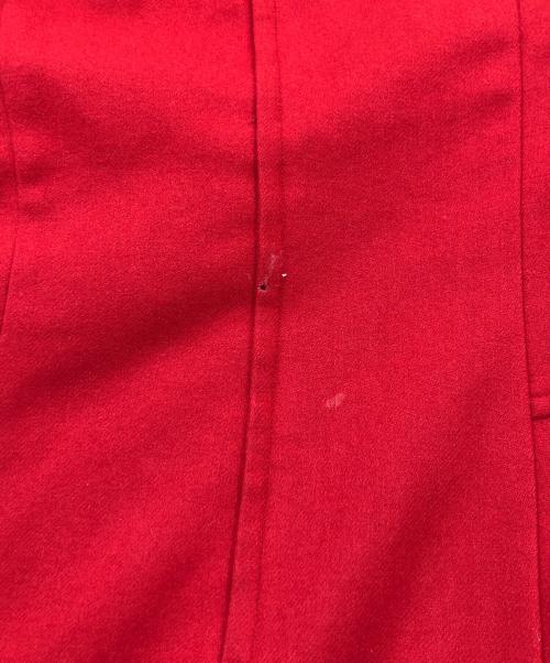 COMME des GARCONS（コムデギャルソン）COMME des GARCONS (コムデギャルソン) デザインカラーウールワンピース レッド サイズ:Sの古着・服飾アイテム