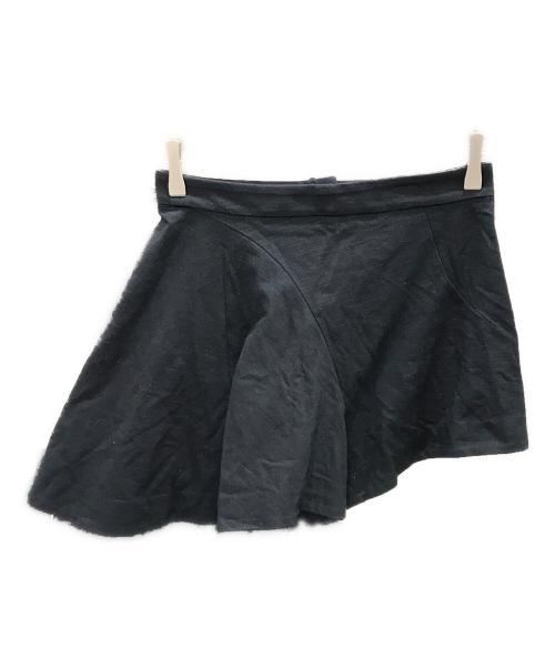 Vivienne Westwood RED LABEL（ヴィヴィアンウエストウッドレッドレーベル）Vivienne Westwood RED LABEL (ヴィヴィアンウエストウッドレッドレーベル) 変形ミニスカート ブラック サイズ:2の古着・服飾アイテム