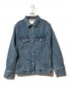 ETRE TOKYOエトレトウキョウ）の古着「コンパクトトラッカージャケット」｜インディゴ