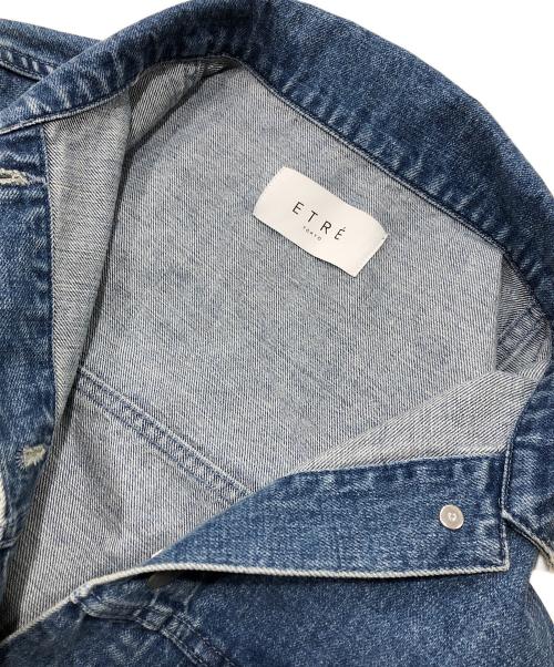 ETRE TOKYO（エトレトウキョウ）ETRE TOKYO (エトレトウキョウ) コンパクトトラッカージャケット インディゴ サイズ:Mの古着・服飾アイテム