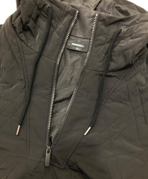 MERRELL（メレル）MERRELL (メレル) ビッグロゴ パディング キルティングアノラックジャケット ブラック サイズ:105の古着・服飾アイテム