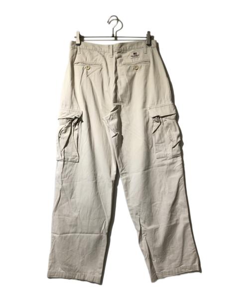 POLO JEANS CO.（ポロジーンズカンパニー）POLO JEANS CO. (ポロジーンズカンパニー) カーゴパンツ アイボリー サイズ:31×34の古着・服飾アイテム