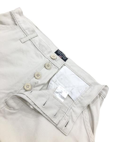 POLO JEANS CO.（ポロジーンズカンパニー）POLO JEANS CO. (ポロジーンズカンパニー) カーゴパンツ アイボリー サイズ:31×34の古着・服飾アイテム