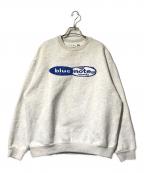 BUTTERGOODSバターグッズ）の古着「BLUENOTE FINEST LOGO PULLOVER HOOD」｜グレー