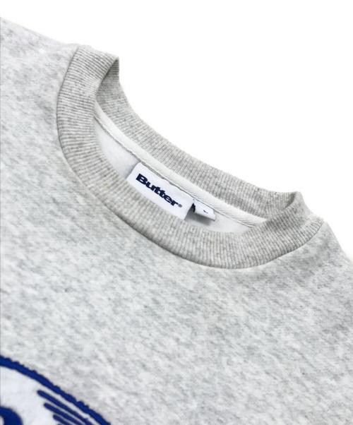 BUTTERGOODS（バターグッズ）BUTTERGOODS (バターグッズ) BLUENOTE FINEST LOGO PULLOVER HOOD グレー サイズ:Lの古着・服飾アイテム