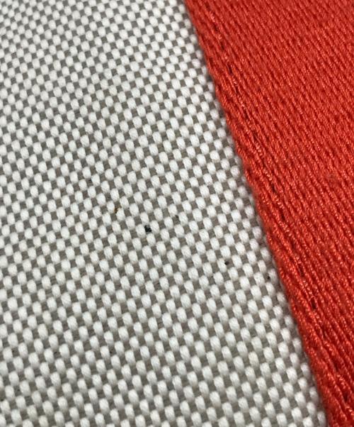 TORY BURCH（トリーバーチ）TORY BURCH (トリーバーチ) MILLER CANVAS TOTE オレンジ×ベージュの古着・服飾アイテム