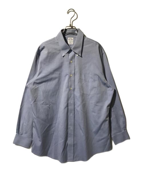 BROOKS BROTHERS（ブルックスブラザーズ）BROOKS BROTHERS (ブルックスブラザーズ) ボタンダウンシャツ ブルー サイズ:161/2の古着・服飾アイテム