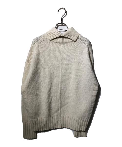 MACPHEE（マカフィー）MACPHEE (マカフィー) ラムカシミヤ タートルネックプルオーバー アイボリー サイズ:Sの古着・服飾アイテム