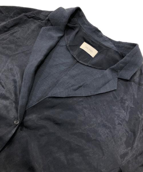 DES PRES（デ プレ）DES PRES (デ プレ) ソフトサテン ハーフスリーブジャケット ブラック サイズ:FREEの古着・服飾アイテム