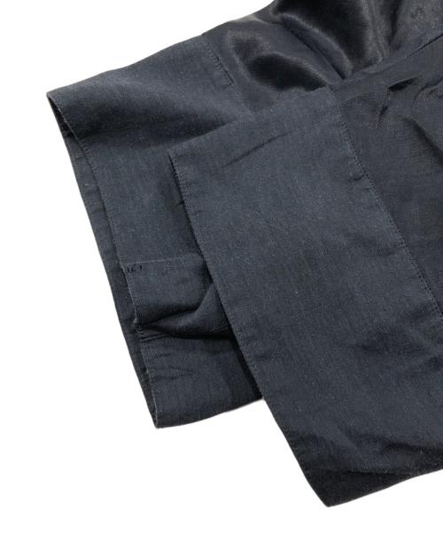 DES PRES（デ プレ）DES PRES (デ プレ) ソフトサテン ハーフスリーブジャケット ブラック サイズ:FREEの古着・服飾アイテム