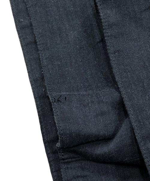 DES PRES（デ プレ）DES PRES (デ プレ) ソフトサテン ハーフスリーブジャケット ブラック サイズ:FREEの古着・服飾アイテム