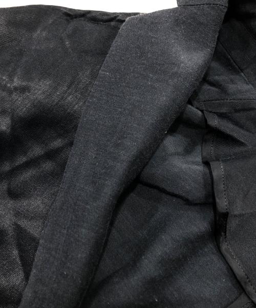DES PRES（デ プレ）DES PRES (デ プレ) ソフトサテン ハーフスリーブジャケット ブラック サイズ:FREEの古着・服飾アイテム