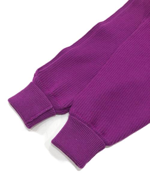 AKIRA NAKA（アキラナカ）AKIRA NAKA (アキラナカ) ボリュームスリーブニット パープル サイズ:1の古着・服飾アイテム