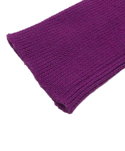 AKIRA NAKA（アキラナカ）AKIRA NAKA (アキラナカ) ボリュームスリーブニット パープル サイズ:1の古着・服飾アイテム