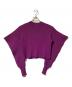 AKIRA NAKA（アキラナカ）の古着「ボリュームスリーブニット」｜パープル