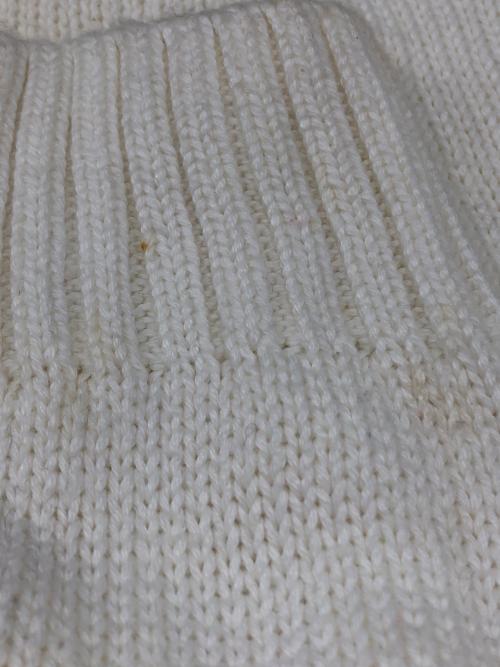 Eddie Bauer（エディーバウアー）Eddie Bauer (エディーバウアー) コットンニット ホワイト サイズ:Lの古着・服飾アイテム