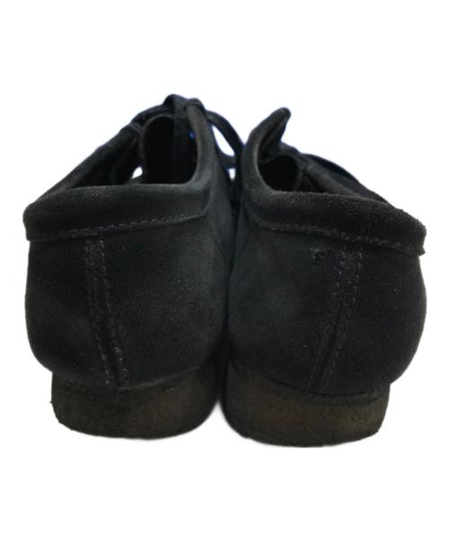 CLARKS ORIGINALS（クラークス オリジナルズ）Clarks Originals (クラークス オリジナルズ) ワラビーシューズ ブラック サイズ:26.5の古着・服飾アイテム