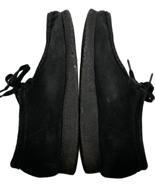 CLARKS ORIGINALS（クラークス オリジナルズ）Clarks Originals (クラークス オリジナルズ) ワラビーシューズ ブラック サイズ:26.5の古着・服飾アイテム