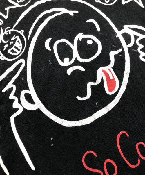 FRUIT OF THE LOOM（フルーツオブザルーム）FRUIT OF THE LOOM (フルーツオブザルーム) 古着プリントT ブラック サイズ:不明の古着・服飾アイテム