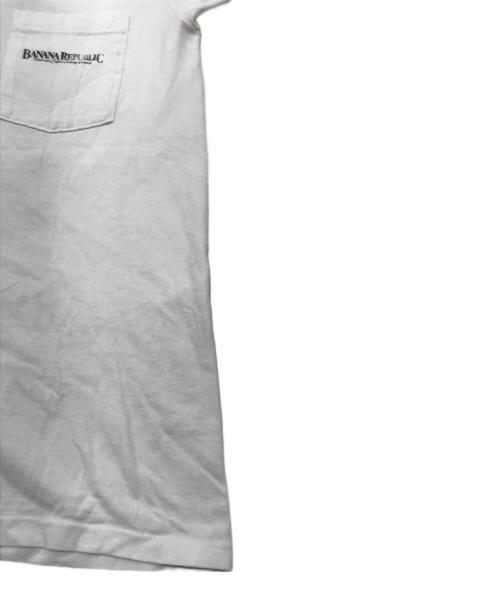 BANANA REPUBLIC（バナナリパブリック）BANANA REPUBLIC (バナナリパブリック) 古着バックプリントT ホワイト サイズ:表記なしの古着・服飾アイテム