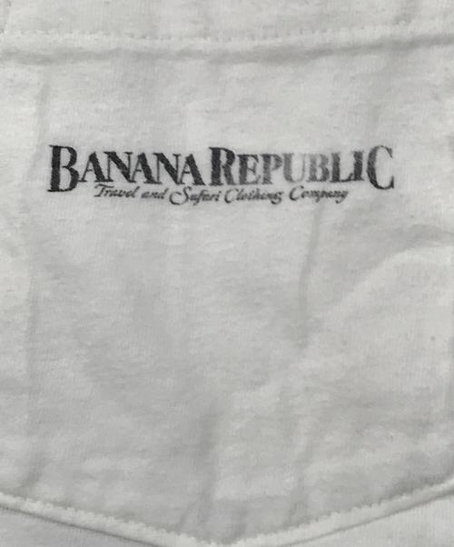 BANANA REPUBLIC（バナナリパブリック）BANANA REPUBLIC (バナナリパブリック) 古着バックプリントT ホワイト サイズ:表記なしの古着・服飾アイテム