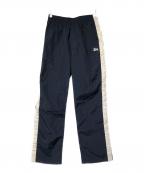 stussyステューシー）の古着「ナイロントラックパンツ」｜ネイビー