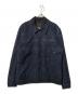 Denham（デンハム）の古着「レザージャケット」｜ネイビー