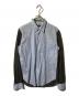 COMME des GARCONS HOMME（コムデギャルソン オム）の古着「切替シャツ」｜ブルー