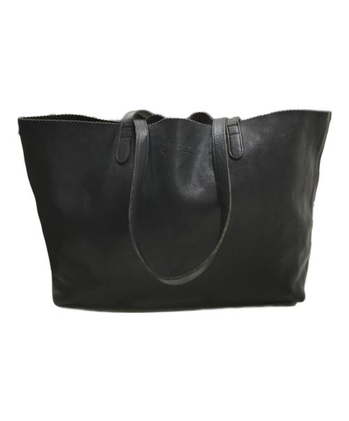 GANZO（ガンゾ）GANZO (ガンゾ) レザーバッグ ブラックの古着・服飾アイテム