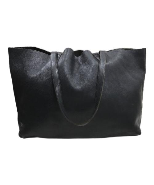 GANZO（ガンゾ）GANZO (ガンゾ) レザーバッグ ブラックの古着・服飾アイテム