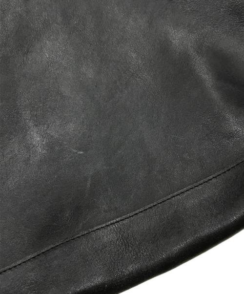 GANZO（ガンゾ）GANZO (ガンゾ) レザーバッグ ブラックの古着・服飾アイテム