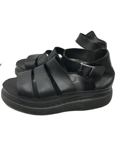 Dr.Martens（ドクターマーチン）Dr.Martens (ドクターマーチン) グルカサンダル ブラック サイズ:UK7の古着・服飾アイテム