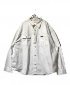 Calvin Kleinカルバンクライン）の古着「デニムジャケット」｜ホワイト