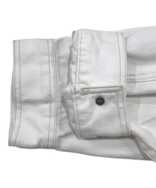 Calvin Klein（カルバンクライン）Calvin Klein (カルバンクライン) デニムジャケット ホワイト サイズ:XXLの古着・服飾アイテム