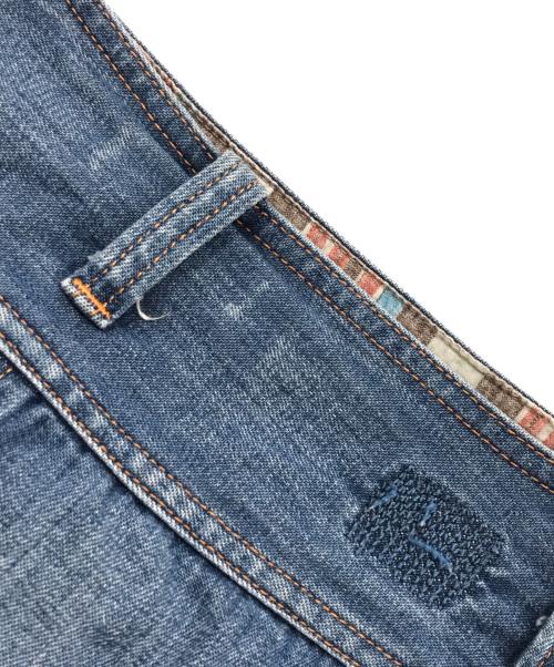 DIESEL（ディーゼル）DIESEL (ディーゼル) デニムラップスカート インディゴ サイズ:68.5cm（W27）の古着・服飾アイテム