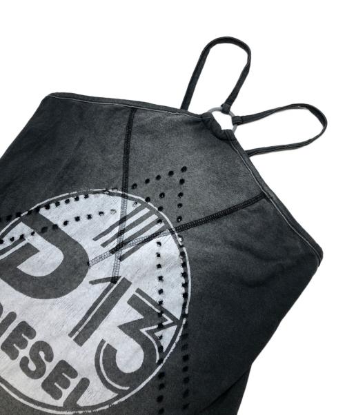 DIESEL（ディーゼル）DIESEL (ディーゼル) キャミソールカットソー グレー サイズ:Ｓの古着・服飾アイテム