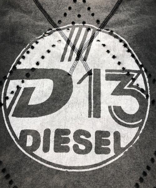 DIESEL（ディーゼル）DIESEL (ディーゼル) キャミソールカットソー グレー サイズ:Ｓの古着・服飾アイテム