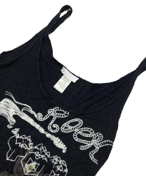 DIESEL（ディーゼル）DIESEL (ディーゼル) キャミソールカットソー ブラック サイズ:Ｓの古着・服飾アイテム
