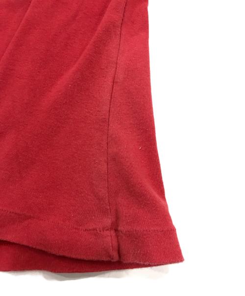 鉄腕アトム（テツワンアトム）鉄腕アトム (テツワンアトム) ヴィンテージTシャツ レッド サイズ:Ｍの古着・服飾アイテム