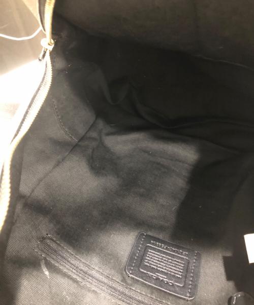 COACH（コーチ）COACH (コーチ) モノグラムコーティングリュック ブラウンの古着・服飾アイテム