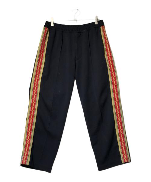 SASQUATCHfabrix.（サスクワッチファブリックス）SASQUATCHfabrix. (サスクワッチファブリックス) トラックパンツ ネイビー サイズ:XLの古着・服飾アイテム