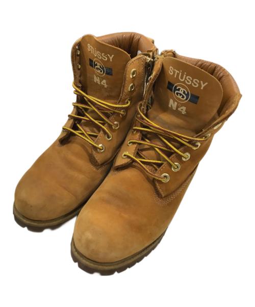 Timberland（ティンバーランド）Timberland (ティンバーランド) stussy (ステューシー) ブーツ ブラウン サイズ:US8.5/UK8/EU42の古着・服飾アイテム