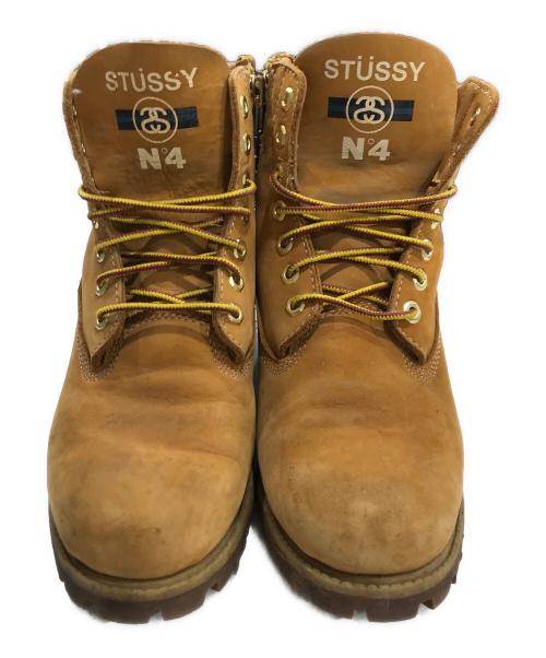 Timberland（ティンバーランド）Timberland (ティンバーランド) stussy (ステューシー) ブーツ ブラウン サイズ:US8.5/UK8/EU42の古着・服飾アイテム