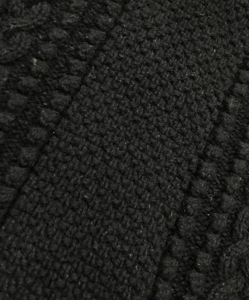 INVERALLAN（インバーアラン）INVERALLAN (インバーアラン) アランカーディガン パープル×グレー サイズ:不明の古着・服飾アイテム