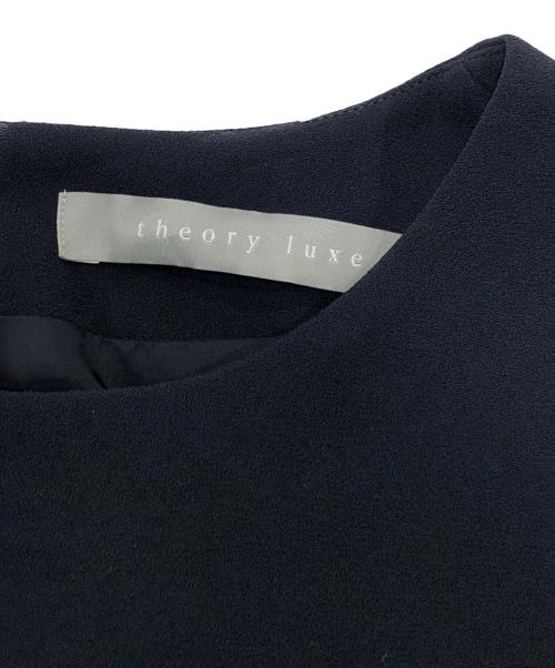 theory（セオリー）theory (セオリー) LIFT HEDDIワンピース ネイビー サイズ:40の古着・服飾アイテム