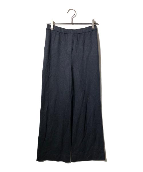 theory（セオリー）theory (セオリー) ウォッシャブル ウールジャージー ワイドパンツ グレー サイズ:36の古着・服飾アイテム