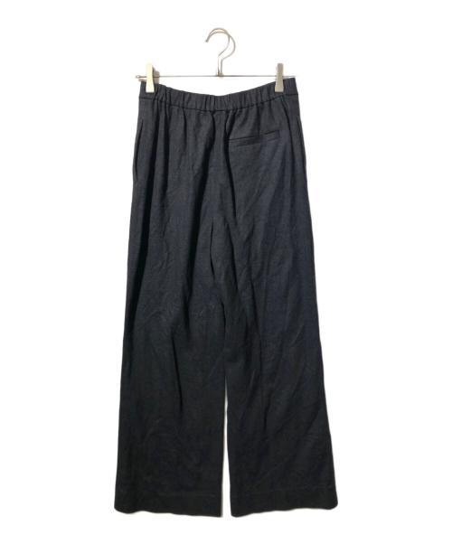 theory（セオリー）theory (セオリー) ウォッシャブル ウールジャージー ワイドパンツ グレー サイズ:36の古着・服飾アイテム
