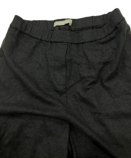theory（セオリー）theory (セオリー) ウォッシャブル ウールジャージー ワイドパンツ グレー サイズ:36の古着・服飾アイテム