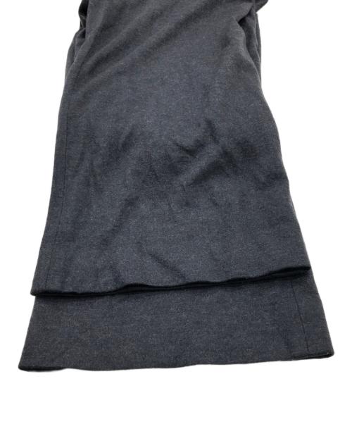 theory（セオリー）theory (セオリー) ウォッシャブル ウールジャージー ワイドパンツ グレー サイズ:36の古着・服飾アイテム